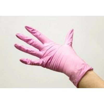 Перчатки нитриловые Sensetive Pink