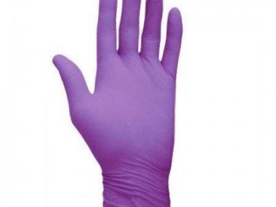 Фиолетовые перчатки