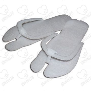 Тапочки-вьетнамки 4 мм белые