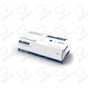 Белые нитриловые перчатки NitriMax Белые нитриловые перчатки NitriMax