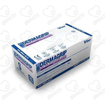Латексные перчатки - DERMAGRIP Хай риск High Risk  Латексные перчатки - DERMAGRIP Хай риск High Risk