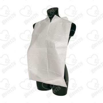 Нагрудник стоматол. на завязках 70х80 см Ламинированный спанбонд 40