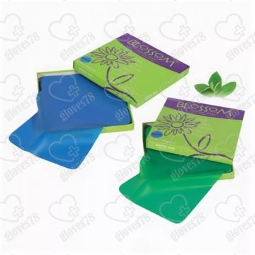 Латексные листы для раббердам BLOSSOM , цвет синий Латексные листы для раббердам BLOSSOM , цвет синий