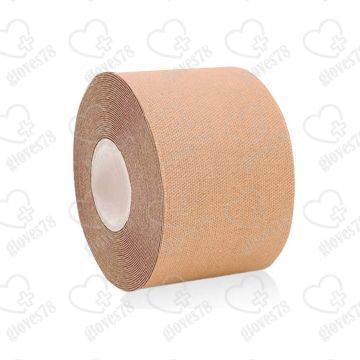 Перфорированный Кинезио тейп FACE TAPE 5см*5м бежевый