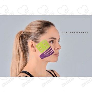  Кинезио тейп FACE TAPE 5см*5м Лайм