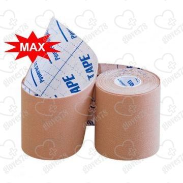 Кинезио тейп BBTape МАХ 7,5см*5м бежевый с усиленным клеем