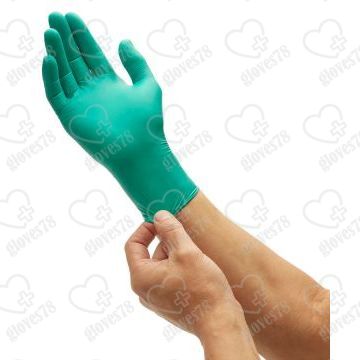 Перчатки нитриловые зеленые Wally Plastic