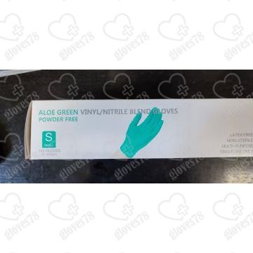 Перчатки нитриловые зеленые Wally Plastic