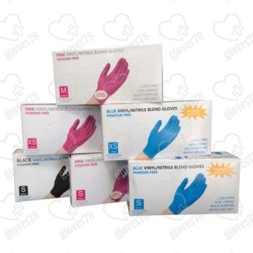  Нитриловые перчатки Розовые wally plastic