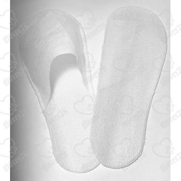 Тапочки одноразовые Антикризисные белые  Тапочки одноразовые Антикризисные белые
