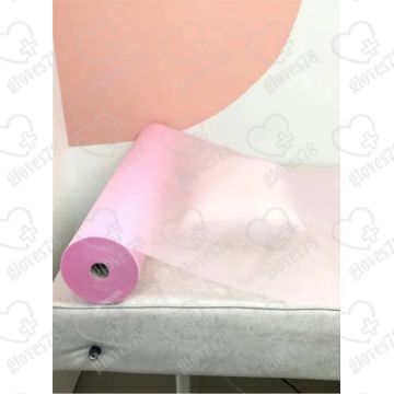 Простыни 70*200 в рулоне розовый 14 г/м2 Простыни 70*200 в рулоне розовый 14 г/м2
