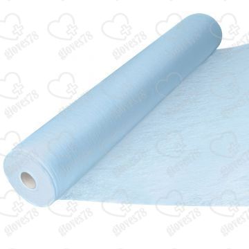 Простынь в рулоне голубая 17 г/м2  Простынь в рулоне голубая 17 г/м2