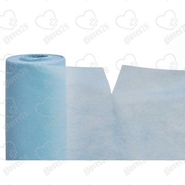 Простынь в рулоне голубая 17 г/м2  Простынь в рулоне голубая 17 г/м2