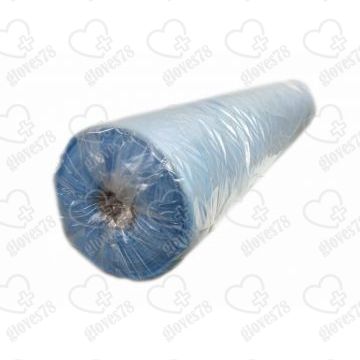 Простынь в рулоне голубая 17 г/м2  Простынь в рулоне голубая 17 г/м2