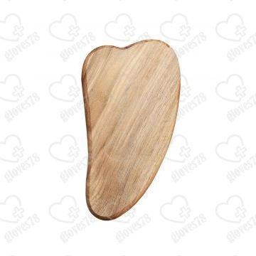 Скребок Гуаша для лица и тела из дерева грецкого ореха Скребок Гуаша для лица и тела из дерева грецкого ореха