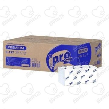 Полотенца V-сложения «PROtissue» 200 Полотенца V-сложения «PROtissue» 200
