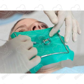 Латексные листы для раббердам BLOSSOM , цвет синий Латексные листы для раббердам BLOSSOM , цвет синий