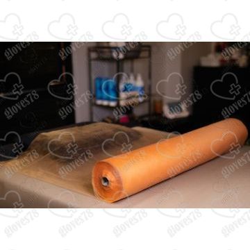 Одноразовая Простынь в рулоне, размер 70*200 , цвет Оранжевый, плотность 15 г/м2 Одноразовая Простынь в рулоне, размер 70*200 , цвет Оранжевый, плотность 15 г/м2