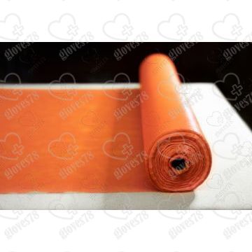 Одноразовая Простынь в рулоне, размер 70*200 , цвет Оранжевый, плотность 15 г/м2 Одноразовая Простынь в рулоне, размер 70*200 , цвет Оранжевый, плотность 15 г/м2