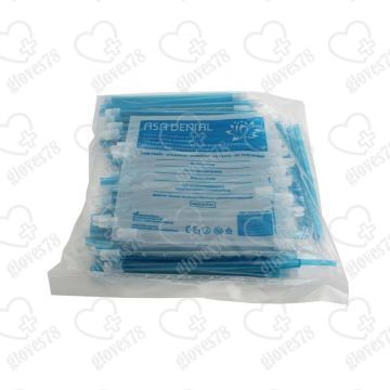 Наконечники для слюноотсоса, Asa Dental BLOSSOM 100шт. без фталатов, со съемным колпачком Цвет: Бирюзовый Наконечники для слюноотсоса, Asa Dental BLOSSOM 100шт. без фталатов, со съемным колпачком Цвет: Бирюзовый