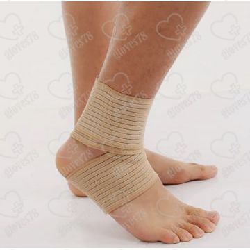 Бандаж эластичный для фиксации голеностопного сустава, размер 4, 1 штука