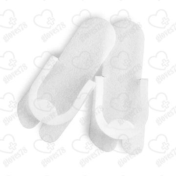 Тапочки-вьетнамки 4 мм белые