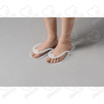 Тапочки-вьетнамки 4 мм белые