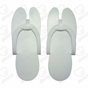 Тапочки-вьетнамки 4 мм белые