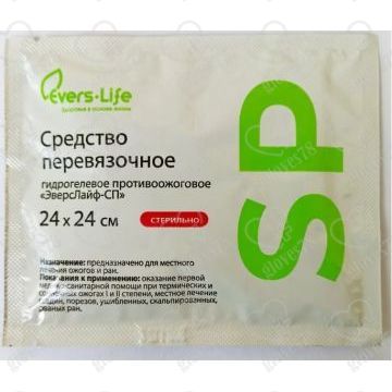 Средство противоожоговое (салфетка 24*24)"Эверс Лайф-СП" Средство противоожоговое (салфетка 24*24)"Эверс Лайф-СП"