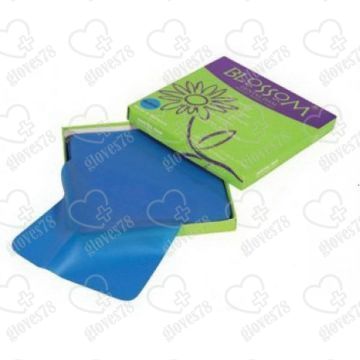 Латексные листы для раббердам BLOSSOM , цвет синий Латексные листы для раббердам BLOSSOM , цвет синий