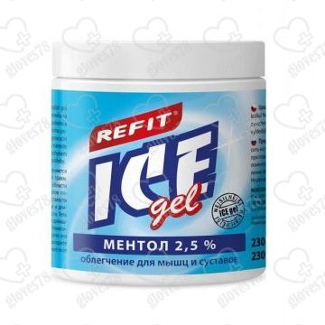 Охлаждающий гель Refit Ice Gel Ментол 2,5% 230 мл
