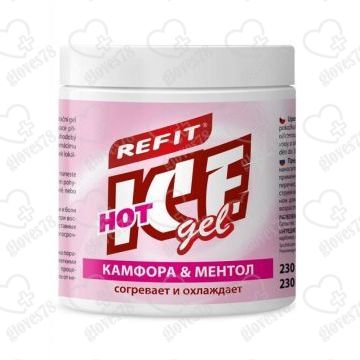 Охлаждающий/Разогревающий гель Refit Камфора & Ментол (230 мл)