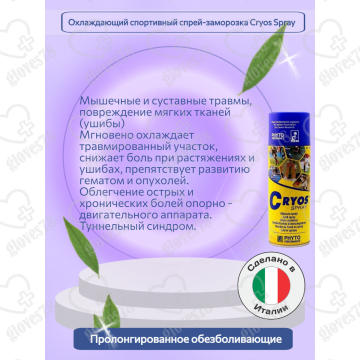 Спортивная заморозка Cryos Spray 400 мл Спортивная заморозка Cryos Spray 400 мл