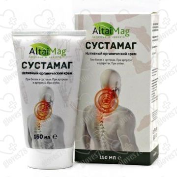 Сустамаг крем для суставов АлтайМаг, 150 мл