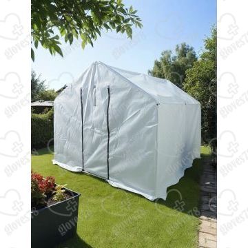 Теплица двухскатная 2.5x2.45x2м, оцинкованный каркас/спанбонд Теплица двухскатная 2.5x2.45x2м, оцинкованный каркас/спанбонд