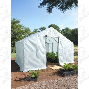 Теплица двухскатная 2.5x2.45x2м, оцинкованный каркас/спанбонд Теплица двухскатная 2.5x2.45x2м, оцинкованный каркас/спанбонд