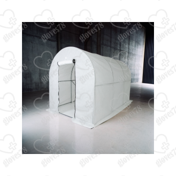 Теплица арочная 3x1.75x1.85м, оцинкованный каркас/спанбонд Теплица арочная 3x1.75x1.85м, оцинкованный каркас/спанбонд