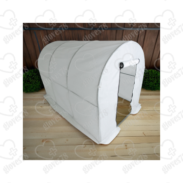 Теплица арочная 3x1.75x1.85м, оцинкованный каркас/спанбонд Теплица арочная 3x1.75x1.85м, оцинкованный каркас/спанбонд