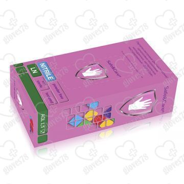 Перчатки нитриловые Safe&Care (черные)