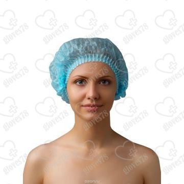 Медицинская шапочка Шарлотта (голубая)  Медицинская шапочка Шарлотта (голубая)