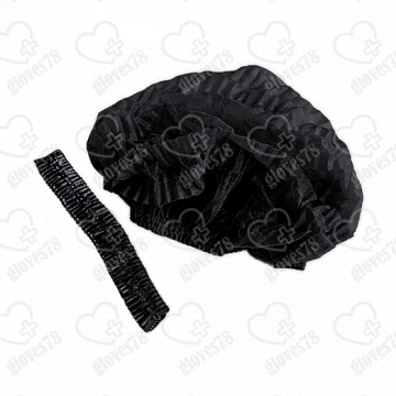 Медицинская шапочка Шарлотта (черная) Медицинская шапочка Шарлотта (черная)