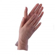 Перчатки виниловые Household Gloves (прозрачные) Перчатки виниловые Household Gloves (прозрачные)
